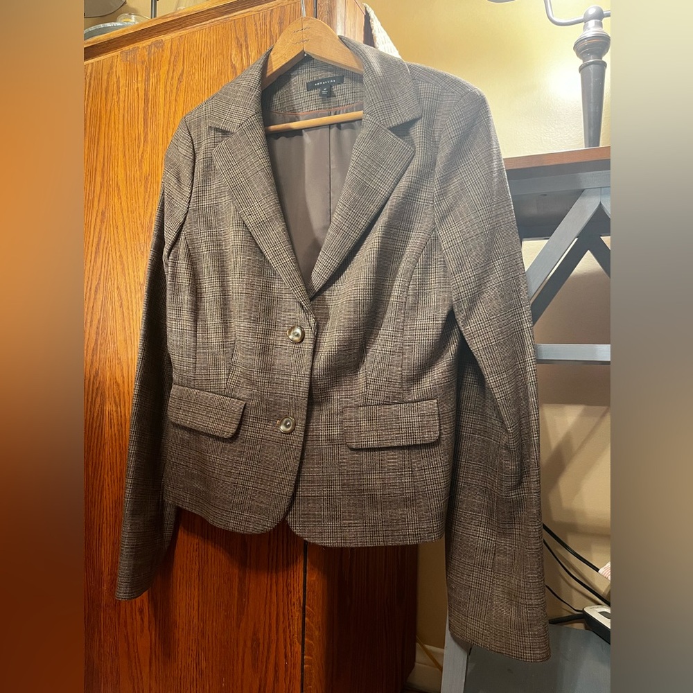 Classic Semantiks Pleated Suit Jacket